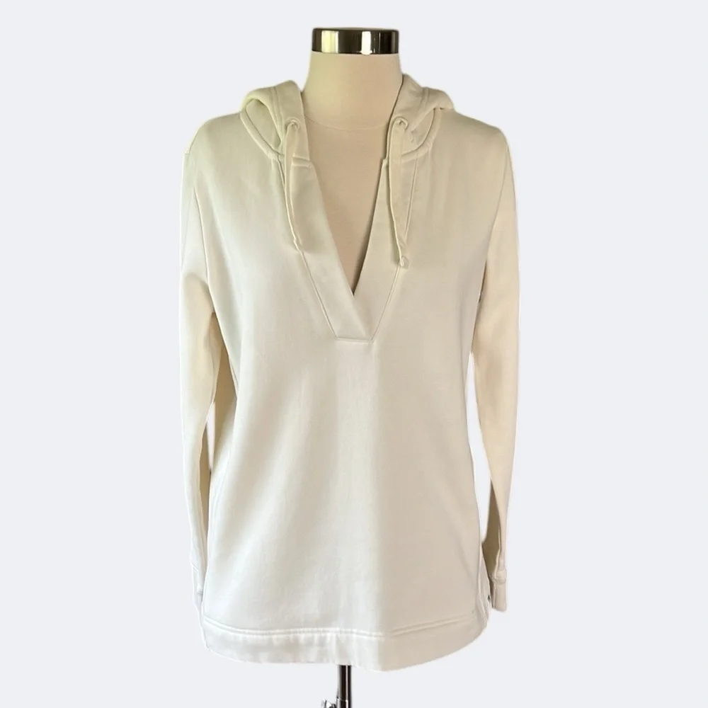 TENTREE SeaFleece Placket Hoodie Size Medium - Picture 7 of 16